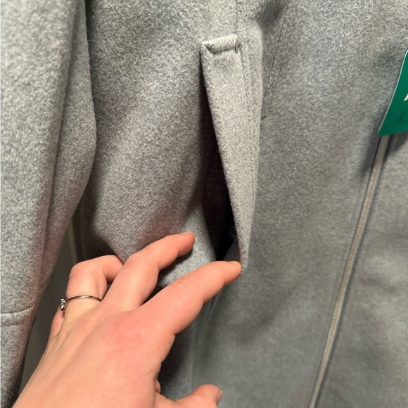 Vince Camuto NWT Women’s Hooded Full Zip Jacket XLWool Blend - Picture 5 of 12